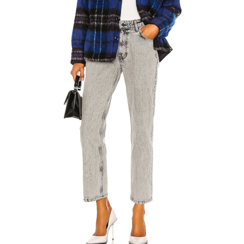 Anine Bing Etta Jeans Acid Grey